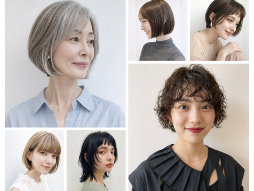 自分の骨格に合わせて、似合うヘアスタイルを